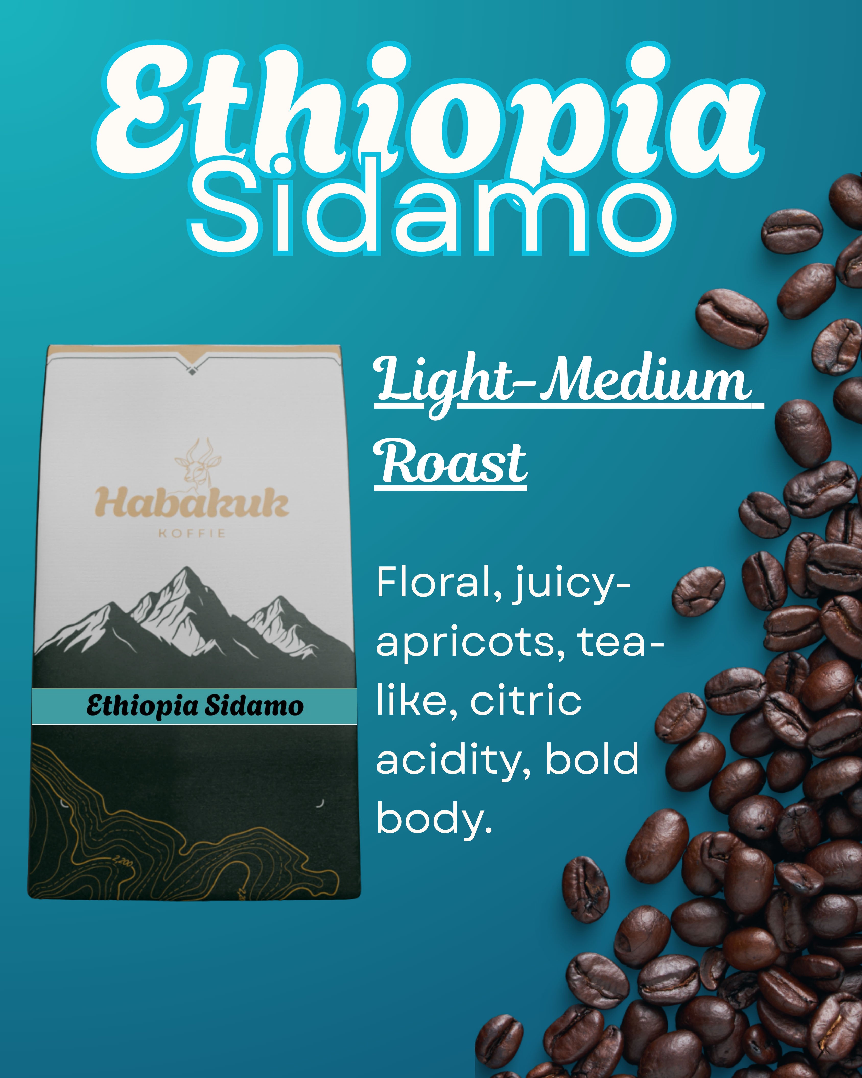 Habakuk koffie - Ethiopia Sidamo