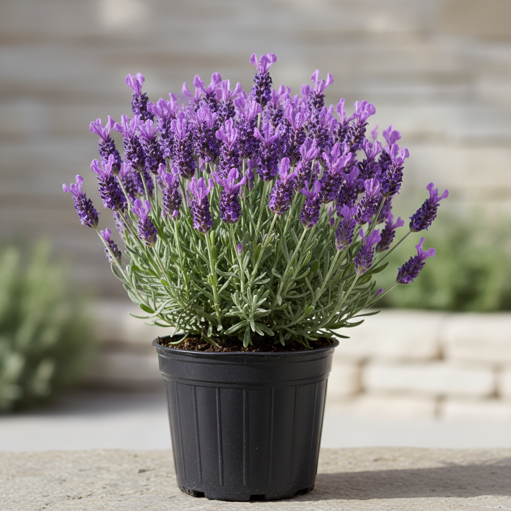 Lavender plants